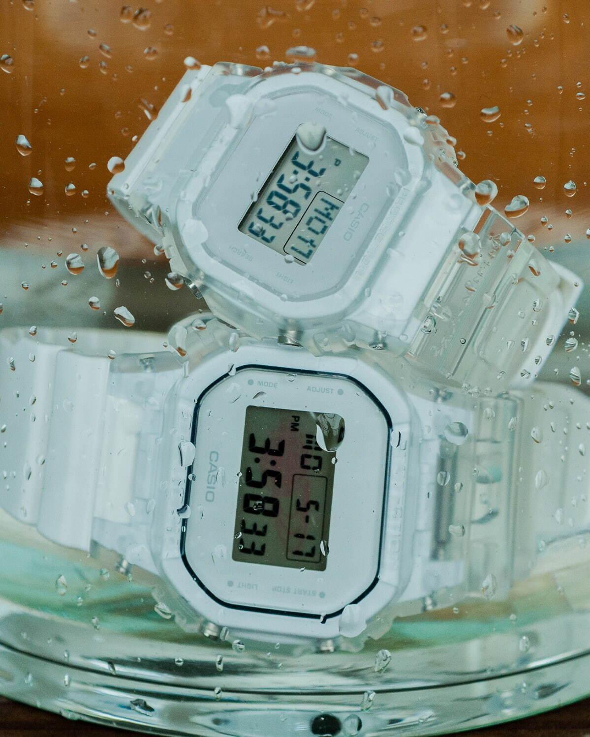 G-SHOCK/BABY-G×ビームス/ビームス ボーイ、ホワイト&クリア素材の新別注モデル コピー G-SHOCK/BABY-G×ビームス/ビームス ボーイ、ホワイト&クリア素材の新別注モデル コピー