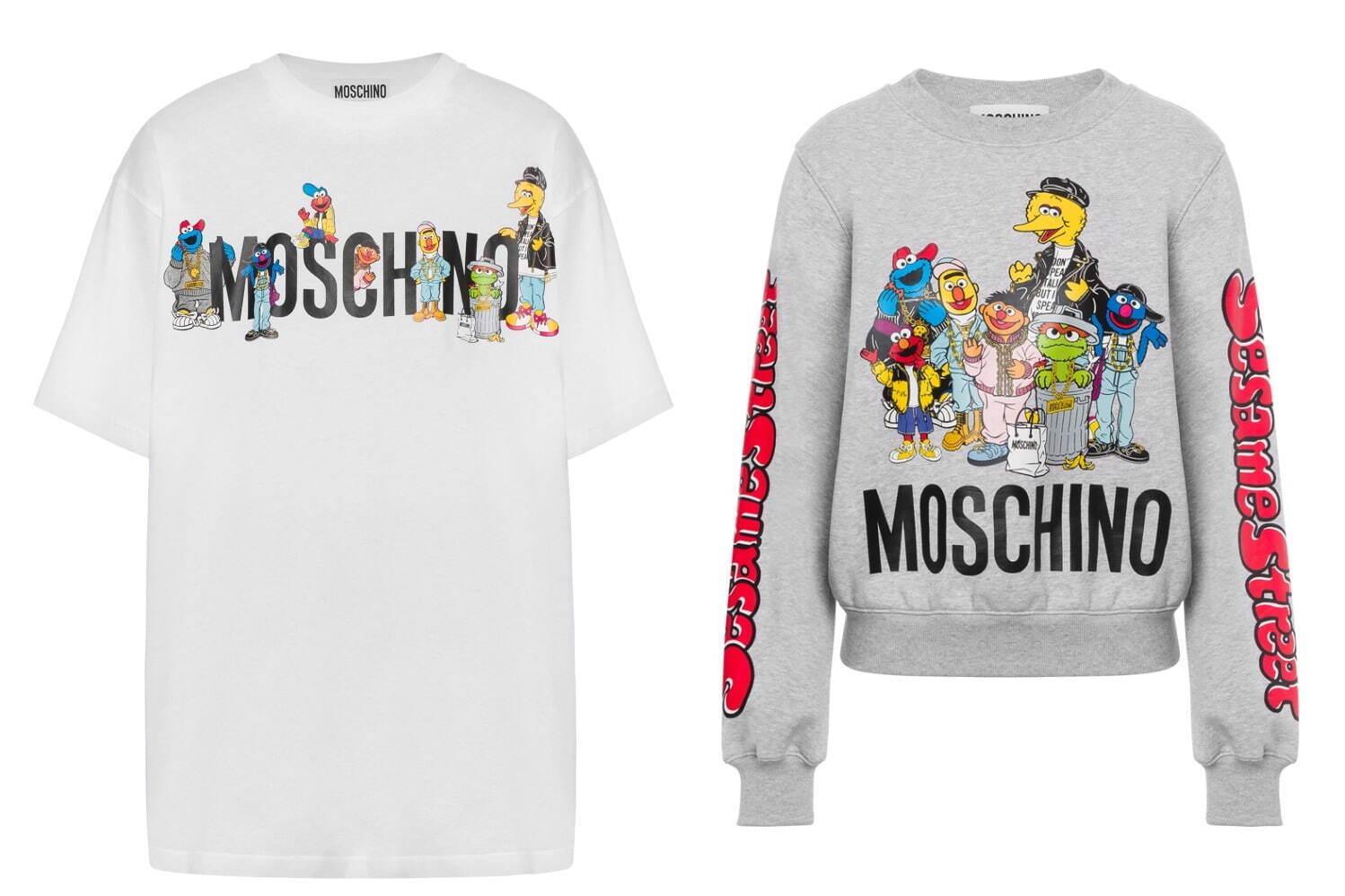 モスキーノ×セサミストリート、“革ジャン”姿のビッグバード&ストリート風エルモのTシャツなど コピー モスキーノ×セサミストリート、“革ジャン”姿のビッグバード&ストリート風エルモのTシャツなど コピー