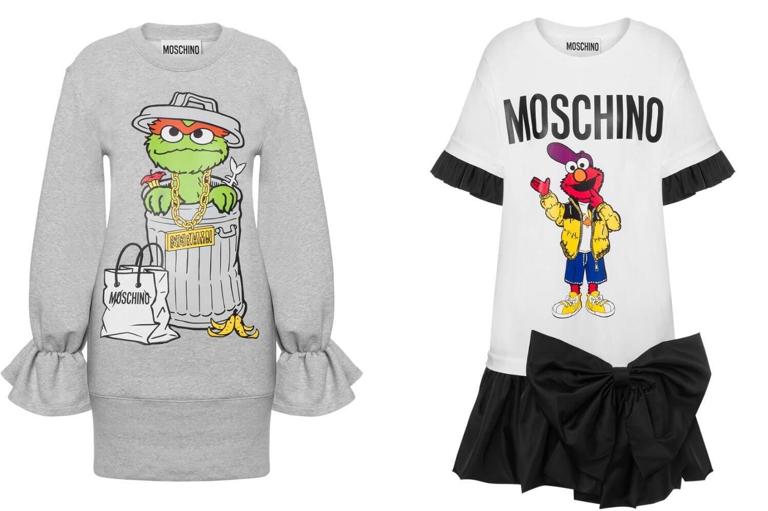 モスキーノ×セサミストリート、“革ジャン”姿のビッグバード&ストリート風エルモのTシャツなど コピー モスキーノ×セサミストリート、“革ジャン”姿のビッグバード&ストリート風エルモのTシャツなど コピー