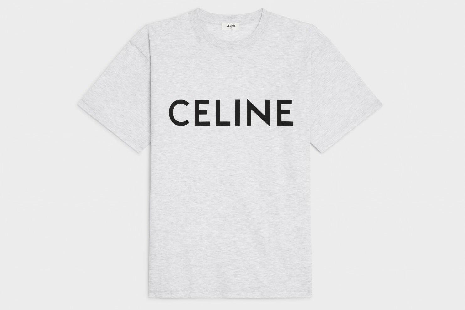 セリーヌの“CELINE”ロゴTシャツ＆フーディー、パッカブル仕様のウィンドブレーカーも コピー