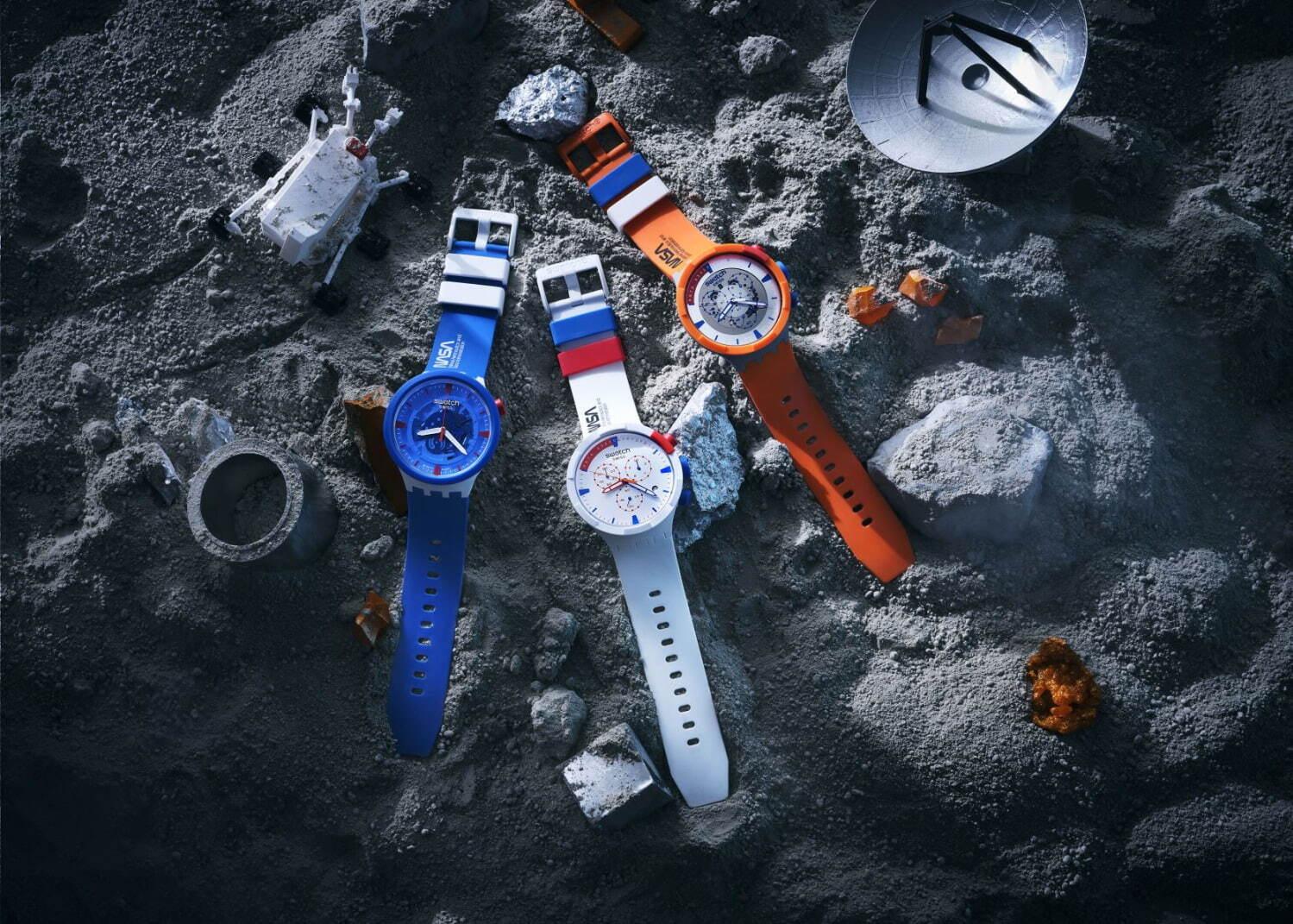 スウォッチ“NASA&宇宙服”着想の腕時計、“宇宙飛行士のジャンプスーツ”イメージなど コピー スウォッチ“NASA&宇宙服”着想の腕時計、“宇宙飛行士のジャンプスーツ”イメージなど コピー