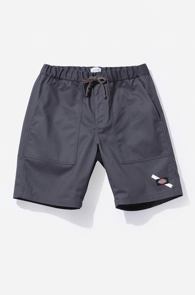 サタデーズ ニューヨークシティ×ディッキーズ第2弾、コラボロゴ入りクロップド&ショートパンツ コピー サタデーズ ニューヨークシティ×ディッキーズ第2弾、コラボロゴ入りクロップド&ショートパンツ コピー