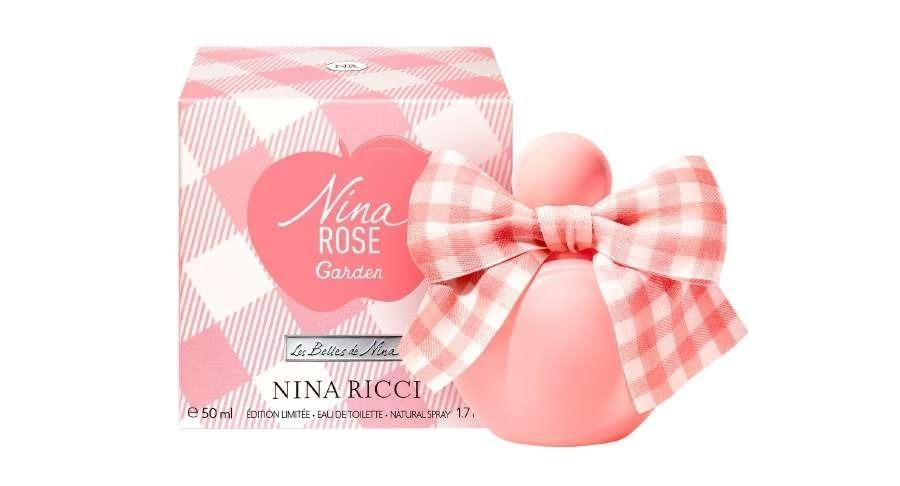 ニナ リッチ限定香水「ニナ ローズ ガーデン」リボン付きアップル型ボトル、グリーンフローラルの香り コピー