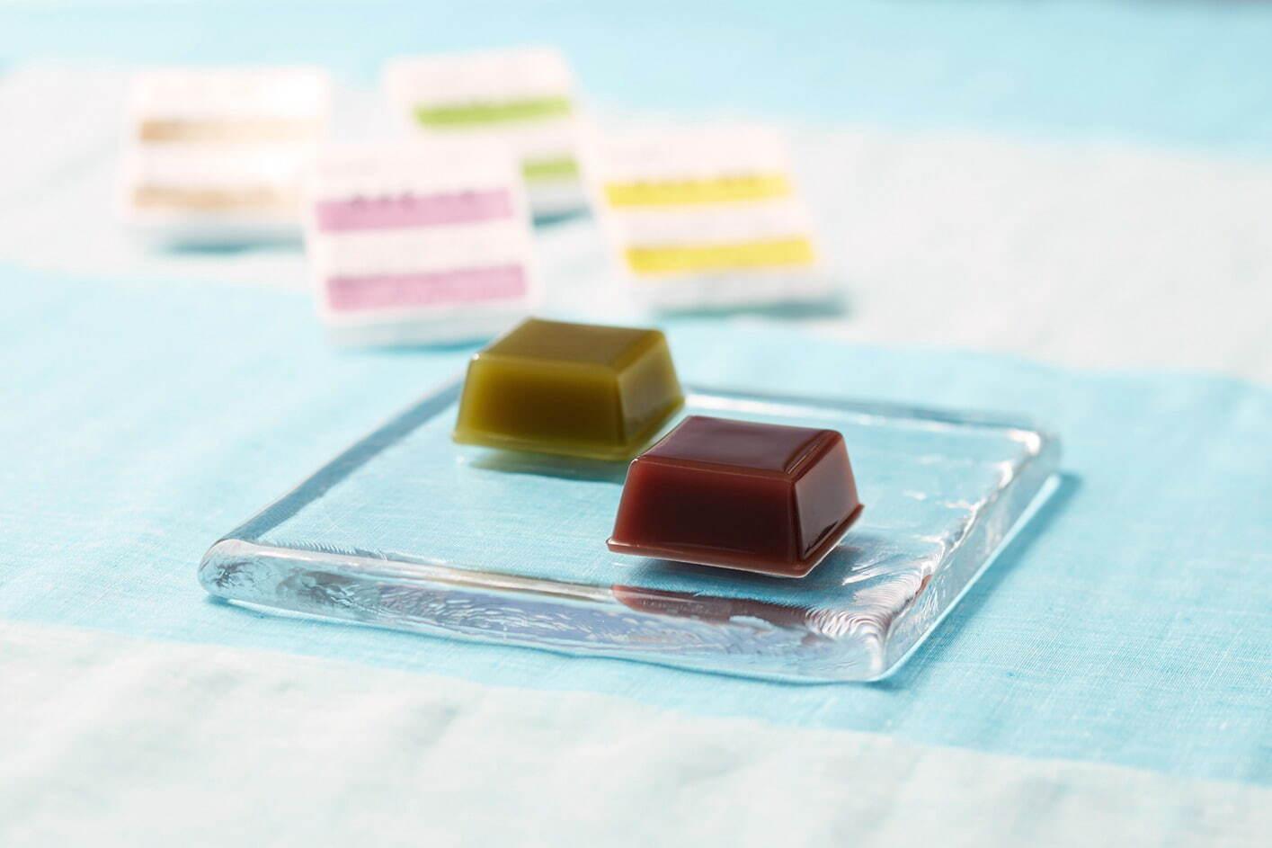 とらや“夏のおすすめ”和菓子、涼やかな海の魚を描いた「小形羊羹」や国産フルーツの夏羹 コピー とらや“夏のおすすめ”和菓子、涼やかな海の魚を描いた「小形羊羹」や国産フルーツの夏羹 コピー