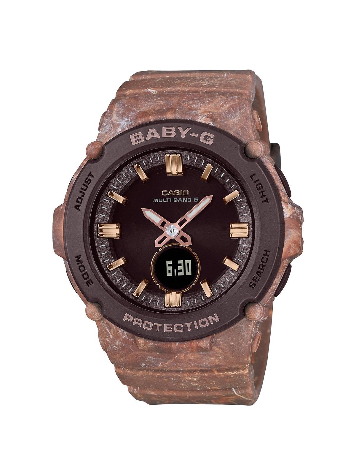 BABY-G“アイスクリーム”着想の腕時計、質感までチョコミントのつぶつぶケース コピー