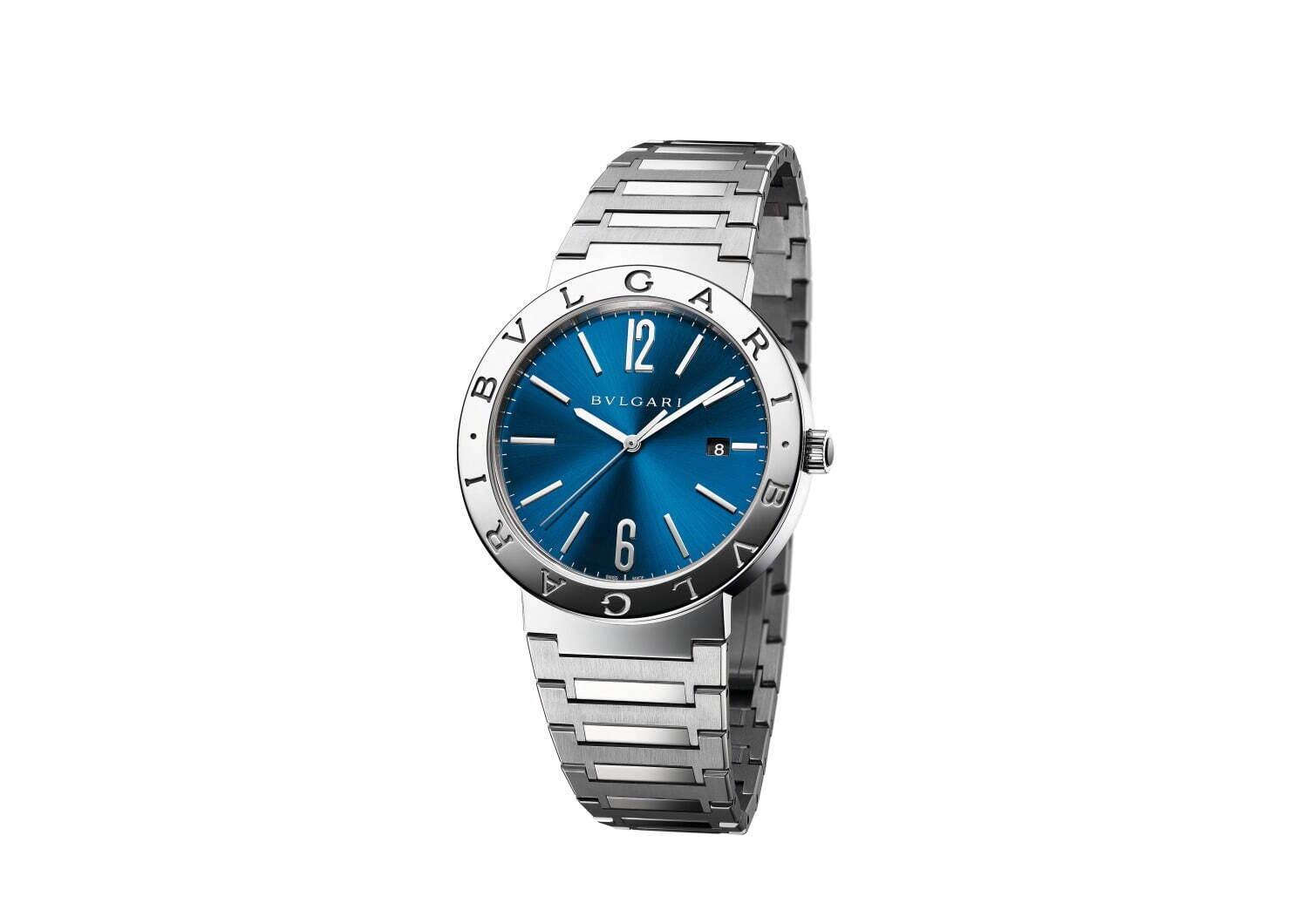 ブルガリのおすすめメンズ腕時計「ブルガリ・ブルガリ ウォッチ」ブルーダイアルの日本限定モデルなど コピー