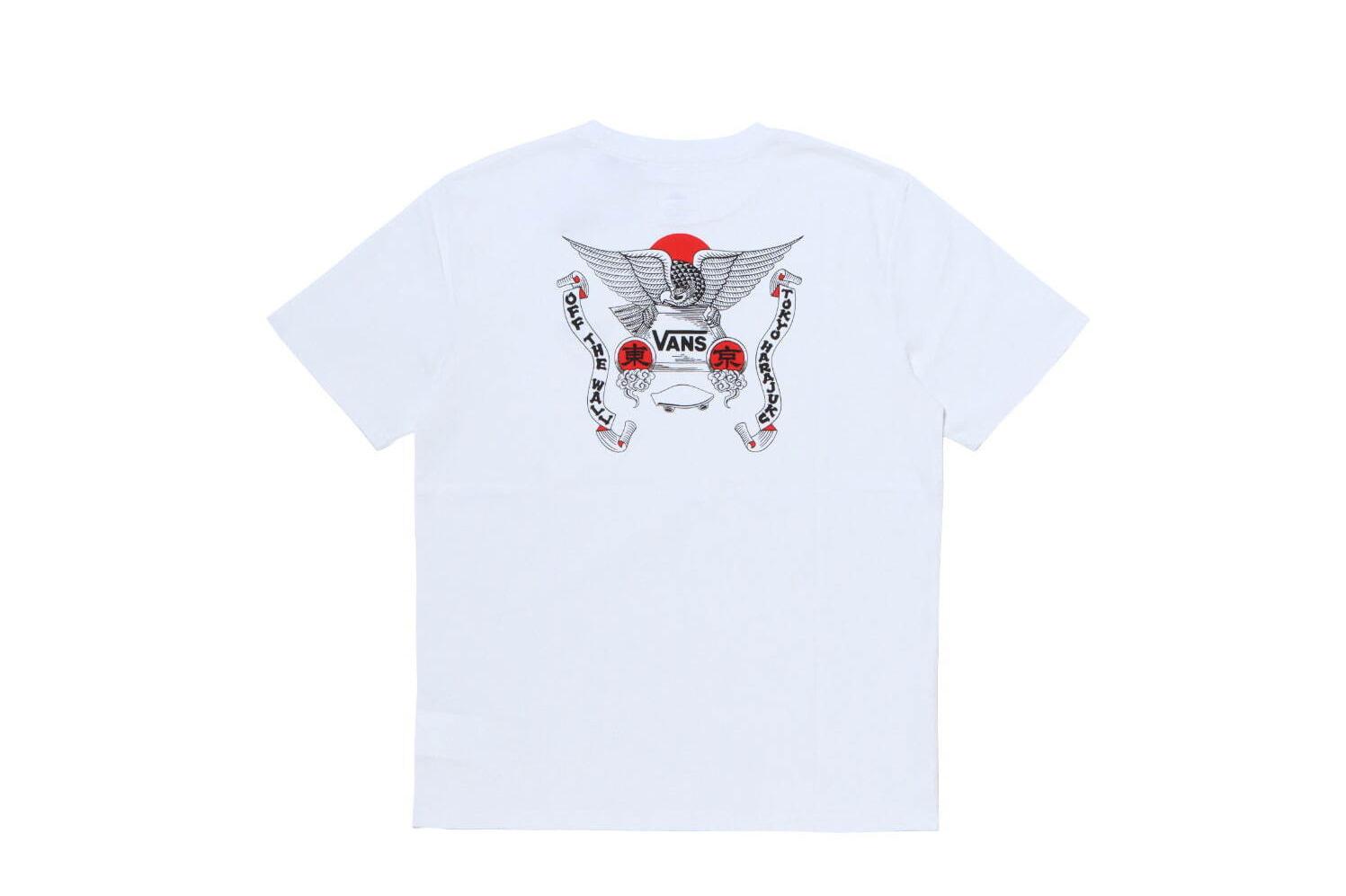 VANS「東京」の漢字デザイン入りTシャツ、日本人アーティスト・遊鷹＆松山しげきとコラボ 