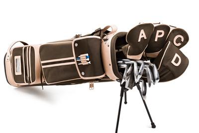 イーストパックとA.P.C.が初コラボ - ファッショナブルで機能的なゴルフバッグ 