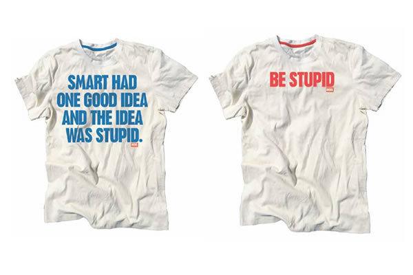 ディーゼル、2010年春夏広告キャンペーン　“BE STUPID”　メッセージTシャツ発売！ 