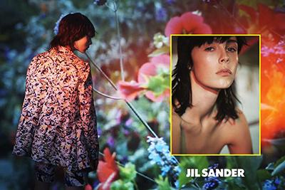 ジル・サンダーが2014年春夏コレクションの広告を発表 - 人気のUKモデル、エディ・キャンベル登場 