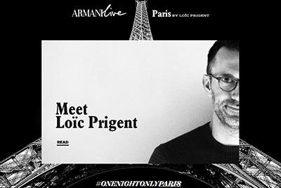アルマーニ、パリのオートクチュールに合わせてブランドの世界観が堪能できる特別サイトを公開 