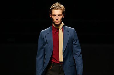 プラダ(PRADA) 2014-15年秋冬メンズコレクション - 70’sシャビーシック 