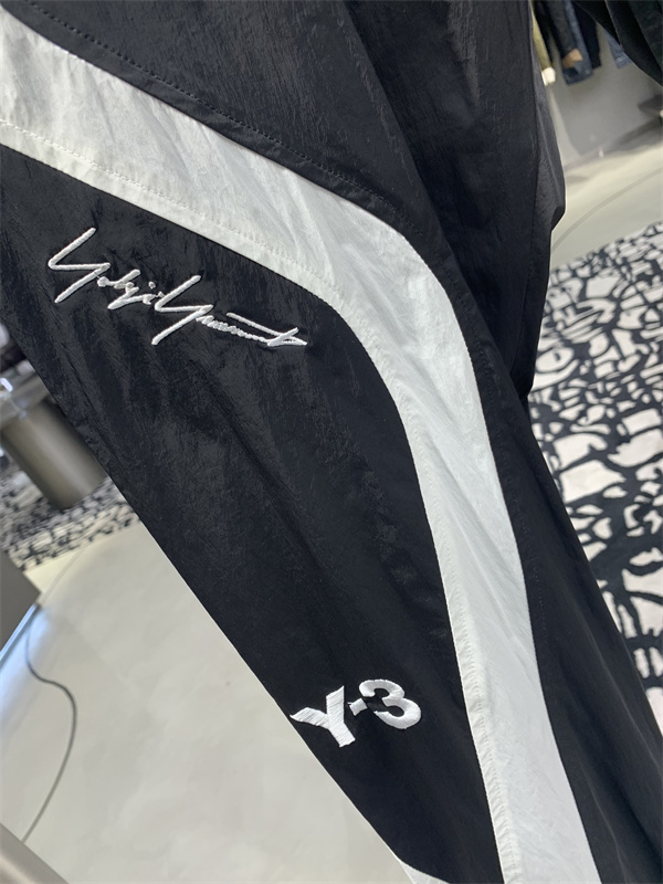 ワイ・スリー Y-3 ロゴ コピー 山本耀司 ウェットパンツ スラックス