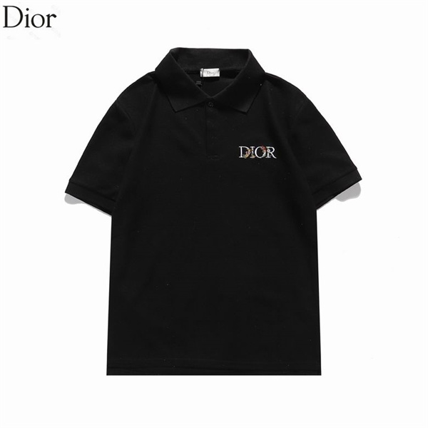 ディオール ポロシャツ ブランドロゴ DIOR メンズ半袖 品質保証 スーパーコピー