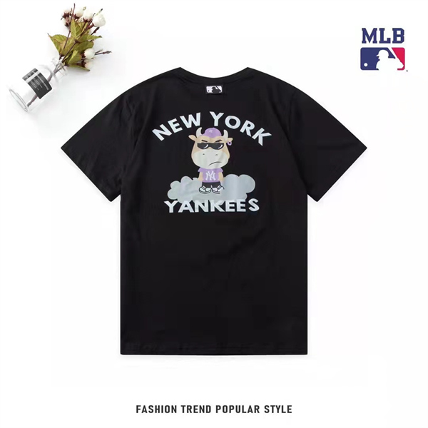 韓国の人気ブランド MLB Korea 激安半袖tシャツ 遊び心溢れるプリント 