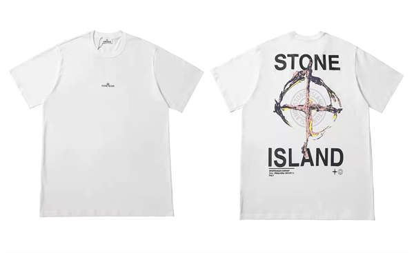 2022春夏ファッション STONE ISLAND偽物 ストーンアイランド半Tシャツ ...